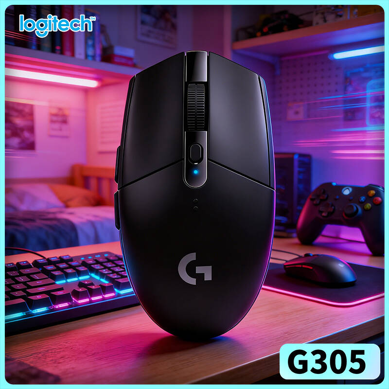 Tech Accessories Key - G305 Gaming-Maus mit Logitech-Technologie, 12000 DPI