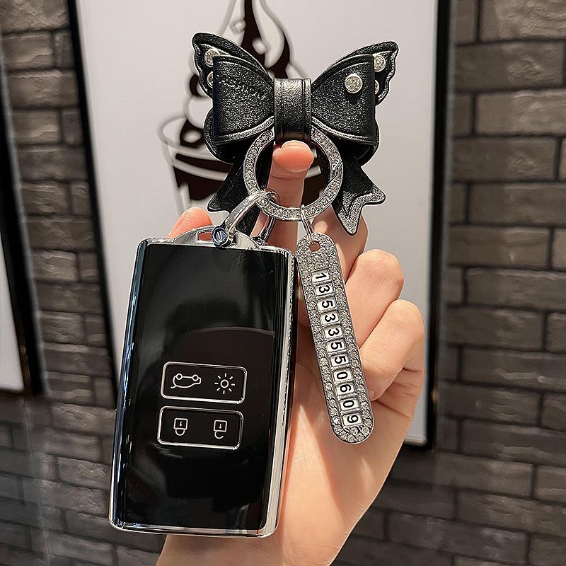 Tech Accessories Key - Autoschlüsselhülle für Renault Megane E-TECH ETECH