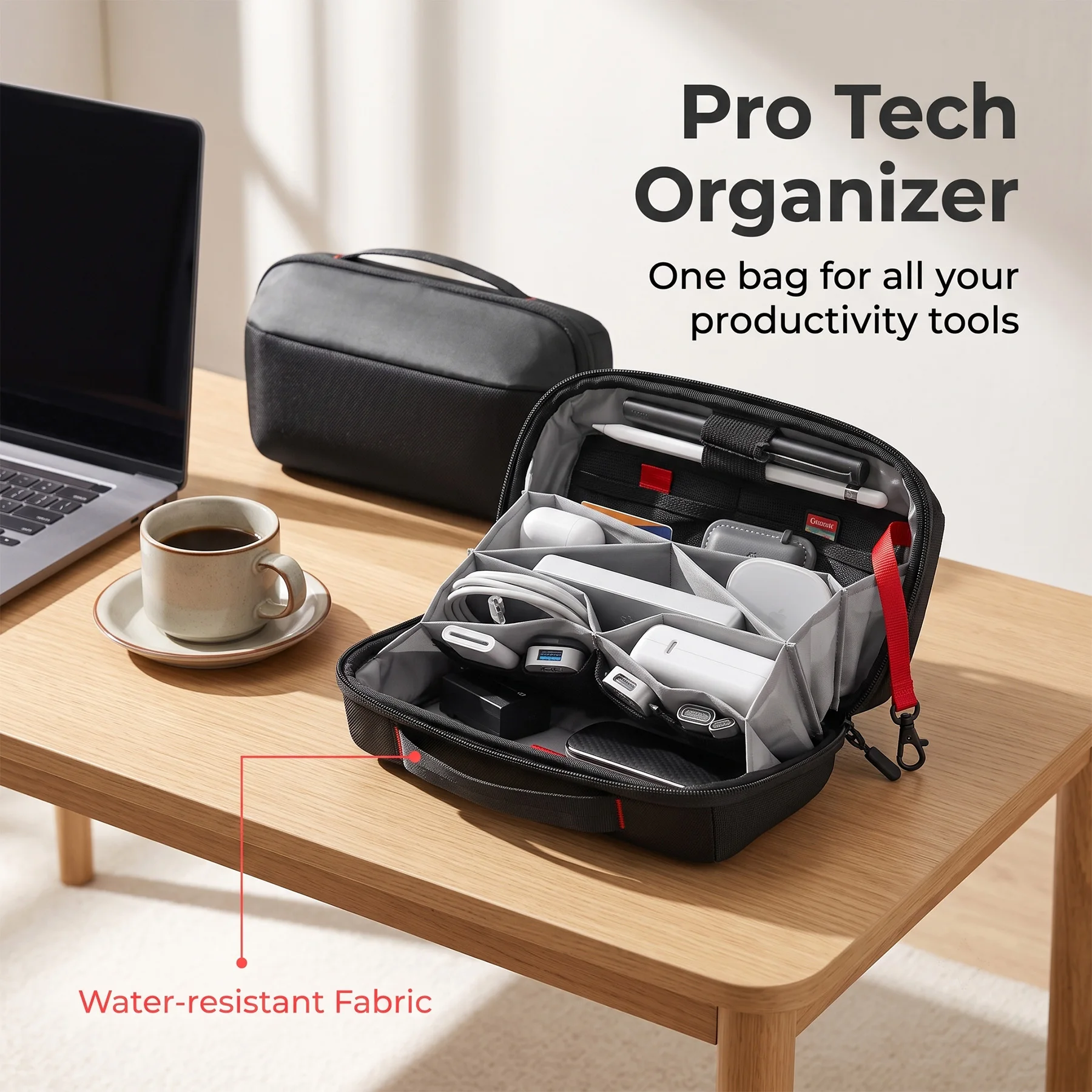 Reise-Technik-Organizer-Tasche – Tech Accessories For Travel Bewertung und Preis