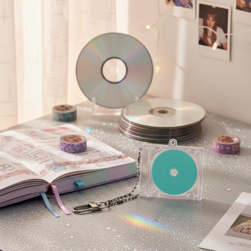 CD-Hüllen-Schlüsselanhänger –  – Tech Accessories Key Bewertung und Preis